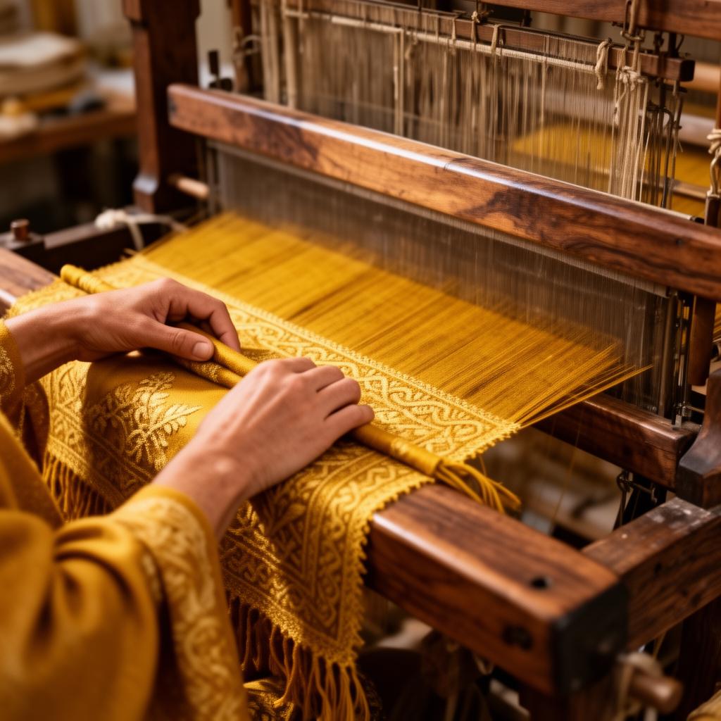 Pashmina Weaving Process